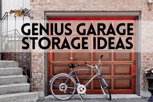 genius garage storage ideas 